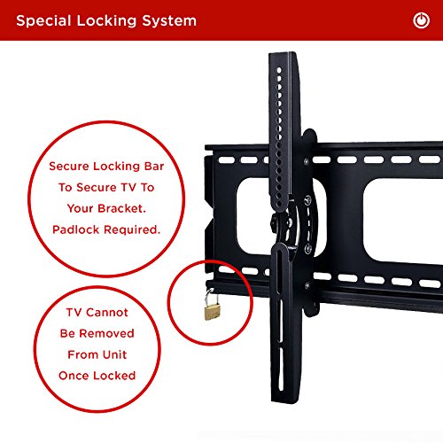 Duronic TV Bracket Wall and Ceiling Mount TVB103M 32-65 Inch Television Screen VESA Up To 600x400mm Flat Screen LED OLED… - Image 4