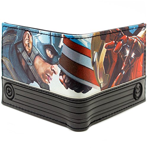 Preisvergleich Produktbild Marvel Captain America Bürgerkrieg Grau Portemonnaie Geldbörse
