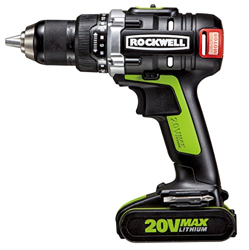 Preisvergleich Produktbild Rockwell RK2852K2 Li-ion Brushless Drill / Driver, 20V by Positec Usa