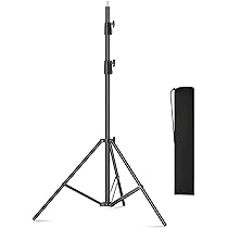Light Stand 2.6 M Per Fotografia - Supporto Luce Con Adattatore Universale - Foto 5