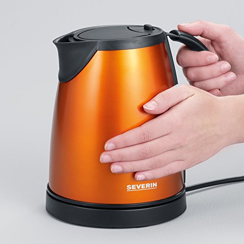 Severin WK 9736 Wassekocher, orange-metallic-schwarz - 5