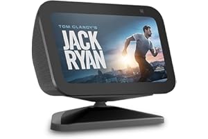 ELPHA Supporto per Show 5 (3a generazione), design regolabile per migliorare l'angolo di visione, funzione girevole e inclinazione, fissaggio magnetico, nero