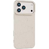 Fenza iPhone 17 Pro Uyumlu Kılıf Kamera &Ccedil;er&ccedil;eveli Darbe ve &Ccedil;izilmelere Dayanıklı İnce Slim Dokulu Telefon Kılıfı (Mat Beyaz)