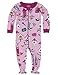 Hatley Baby Girls Infant Footed Coverall Bird House Sleepsuit, Pink, 9-12 Months (Manufacturer Size:6-12 Months)
