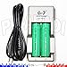 Produktbild 2 Batterien Accu wiederaufladbar 18650 3,7 V 4000 mAh/max battery Akku + Ladegerät Schnelle Ladung gd-847 a