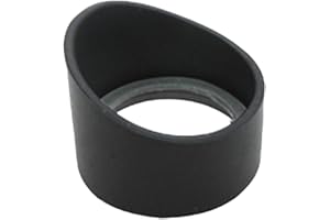 HIOPOIUYT Protezione oculare in gomma morbida 28 mm-37 mm, per binocoli e microscopi, diametro interno 28-37 mm