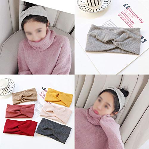 Cdet-1pc-Bande-de-Cheveux-de-femmes-Tissu-Croix-Accessoire-Large-Headbands-lastique-Couleur-unie-Bandeaux-pour-les-filles-Maquiller-Salle-de-Bain-Faire-du-sport-Lave-ton-visage