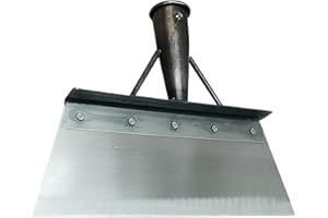 COTTNY Multifunctional All-Steel Garden Cleaning Shovel,, Weed, Stainless Steel Flat Head Gardening, Multi Purpose Tool for Weeds (20cm)