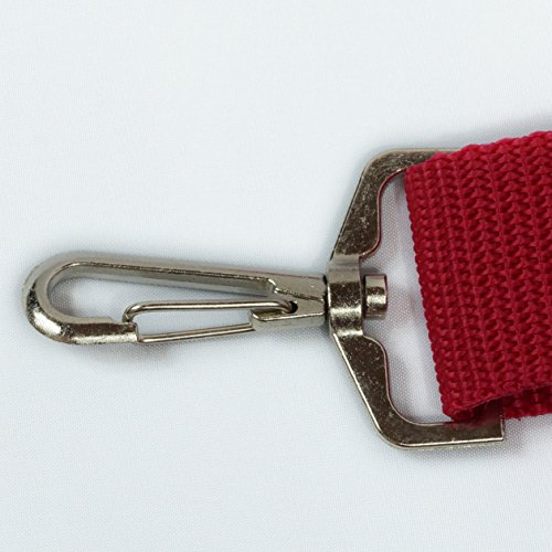Meeny Notebook/Kamera verstellbarer Schultergurt mit Metallhaken weiche Polsterung rot - 2