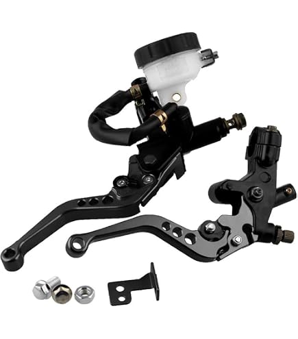 Leve Freno E Frizione Regolabili Per Suzuki SV650, SV650S, SFV650 Gladius - Set In Alluminio Blu/Grigio, Pieghevoli
