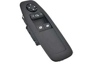 GEEANDLY Interruptor de botón Mando Elevalunas Botonera 96751120ZD 96751127ZD Compatible para Peugeot 208 2008 3008 5008
