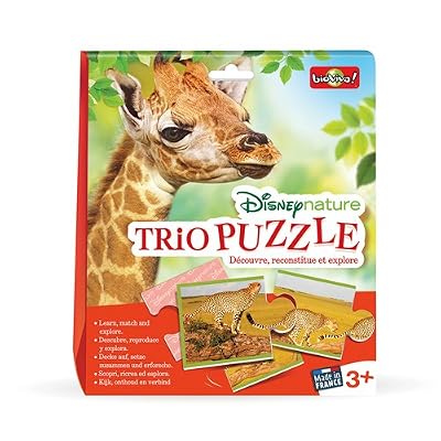 Bioviva - 300032 - Trio Puzzle - Disneynature