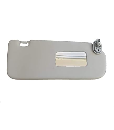 Visiera Parasole Lato Guida Sinistro Per Hyundai Getz 2002-2011 – Grigio Con Specchio – OEM 85220 1C200QS