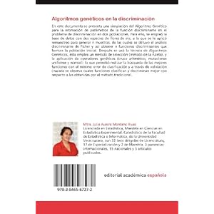 Algoritmos genéticos en la discriminación: Una solución óptima para clasificación