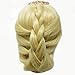 Neverland Professional 24" 50% Real Human Hair Training Head With Free Clamp For College and Professional Use Blonde #613