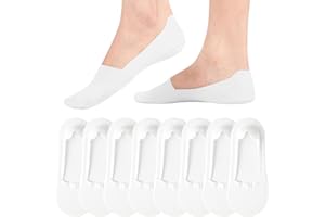 Caldodo Sneaker Socken Damen 39-42 35-38 Füsslinge, Unsichtbare Füßlinge Rutschfest Sommer Sneakersocken No Show Ballerina Socken