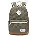 Produktbild YipGrace Mädchen Niedlich Süß Lace-Rucksack Adrette Art Schultasche Für Studenten Leinwand Laptop Rucksack Büchertasche Sport Rucksack Schultasche Armee-Grün