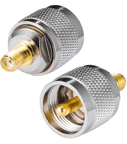 Nooelec SMA DC Block In-Line 50 Ohm 50kHz-8GHz Connector - Ultra-Low