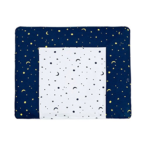 Wickelauflage Mond + Sterne 75x87 cm