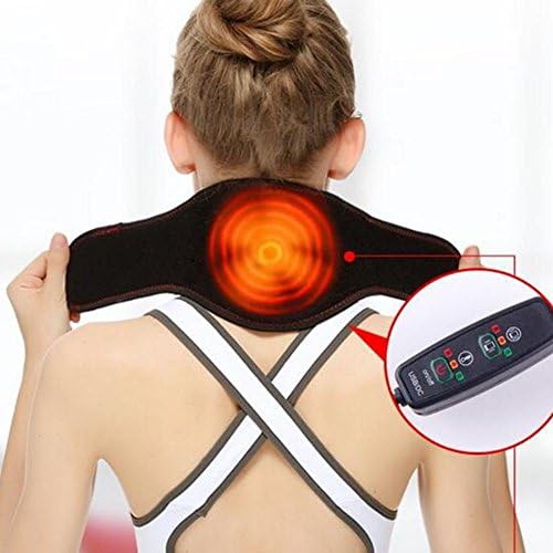 Cervical Neck Electric Heating Massager Hyperthermia Vibrating Massage Adjustable Temperature To Relieve Neck Pain