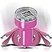 Produktbild Blackberry Porsche Design P'9983, Blackberry Priv, Blackberry Q10 Auto Ladegerät Set - Hot Pink 12v im Auto Aufladen Mini Bullet USB Dual Port + 2x Flach Micro USB Kabel Handy Smartphone Ladegerät Daten Sync Ladekabel für Ihr Handy