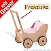 Produktbild Sterngraf Pinolino Puppenwagen 'Sarah' MIT Gravur (z.B. Namen, Datum)
