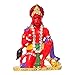 ART N HUB Brass 24 K Gold Plated With Stones Hindu God Hanuman Car Dashboard Idol Lord Mahavir Statue Bajrangbali Handicraft Decorative Spiritual Puja Vastu Showpiece Figurine - Religious Pooja Gift Item & Murti for Mandir / Temple / Home Decor / office / Study Table RS.464.00