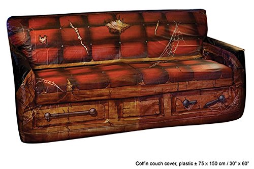 Preisvergleich Produktbild Couchbezug Sarg ca. 75 x 150cm braun Kunststoff