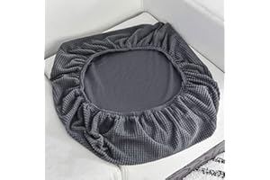 VEAI Sofa Sitzkissenbezug Stretch 4/3/2/1 Sitzer/L Form Samt Sofabezug Braun/Schwarz/Rot/Groß Elastische Couch Kissenbezüge Husse Überzug Bezug Für Sofa Sitzkissen ( Color : #8 , Size : 1 seat (50-63cm) )