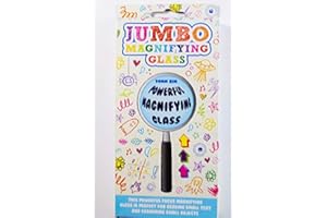 CARD AND PARTY STORE Jumbo Magnifying Glass Detective Fancy Dress Sherlock Holmes Optical Fun Toy Kid
