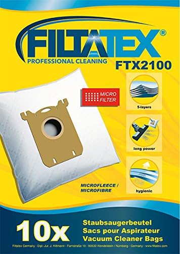 10 x FILTATEX bags AEG ASP7120 / asp 7120 silentperformer all floor 700w - aeg silent perfomer asp 7120