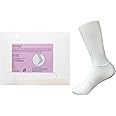 Spongy Use & Throw all purpose socks for Daily Use/Shoes Trial/Travel/Hospitals/Hotels/SPA/Airports.Free size socks for both Male & Female (75 Pairs, White)