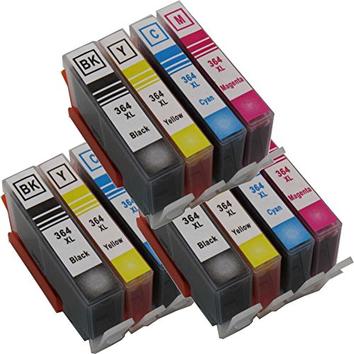 win-tinten 12 HP364 Kompatible Patrone als Ersatz für HP 3070A 3520 3522 Officejet 4620 4622 Photosmart 5510 5515 6510 7510 B010A B109A B110A B210A