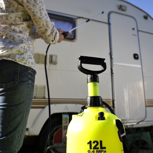 12 Litre Professional Calibrated Heavy Duty Pump Action High Pressure Sprayer - Comes With TCH Anti-Bacterial Pen!
