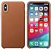 Produktbild iPhone XS Max Hülle (6.5 Zoll), TPulling Original Leder Echtes Zurück Fall Luxus Abdeckung Handytasche für iPhone XS Max 6.5 Zoll (Orange)