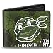Produktbild BD TMNT Teenage Mutant Ninja Turtles Faltportemonnaie – Shell Camo W/HEAD Outline