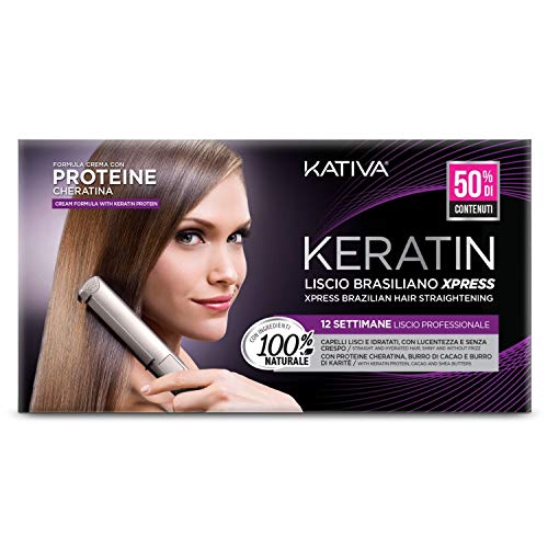 Kit Trattamento Kativa Xpress + Keratina Liquida. Nuova Confezione: 2 Prodotti in 1