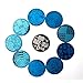 10Pcs DIY Nail Art Stamp Stencil Kits Manicure Plate Set With Polish Stamper Scraper Stamping Template Plate Set Tool Stamper Design Kit