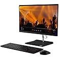 Lenovo V30a-22 All-In-One Desktop, 10th Generation Intel i5-1035G1 Processor, Intel® UHD Graphics, 16GB DDR4-3200 RAM, 512 M.2 SSD, 21.5" FHD Display, DVD-Writer, Windows 11 (Raven Black)