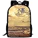 Produktbild Quiet Beach Landscape Luxury Print Men and Women's Travel Knapsack