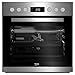 Produktbild Beko BUM22341X Herd-Kochfeld-Kombination / A / 71L / Induktionskochfeld / edelstahl / Kindersicherung / 3D Kochen / PractiClean / 8 verschiedene Heizarten / Steam Reinigungsfunktion / Emaillierte Innenwände