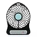 Produktbild JVJ Portable USB aufladbare 3 Stufe Speed Mini Ventilator mit 3,7 V 18650 Li-Ionen-Akku