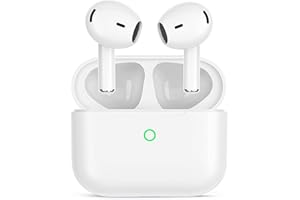 GJTMMMYD 【Certificato MFi Apple】AirPods Pro Auricolari Bluetooth 5.3,Cuffie Bluetooth in Ear con HD Microfoni,IP7 Impermeabili con HiFi Stereo Cuffiette,48 Ore di Riproduzione Cuffie sport per iphone/Android
