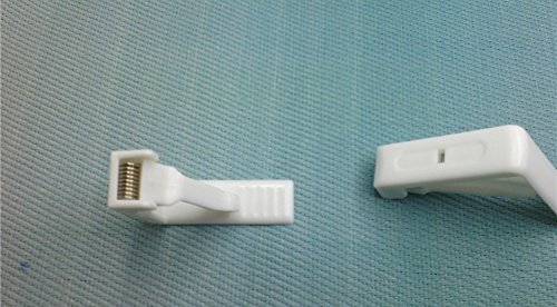 Tenflyer 8x Tischdecke Clip Klammer Tischklammern Skirting Clips - 3