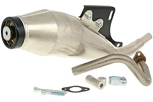 TECNIGAS Pot d’échappement Tecni gaz GP4 pour 50 cc GY6 Chine 4Takt 139QMA/QMB.