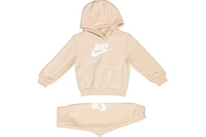 Nike -TUTA COMPOSTA DA FELPA E PANTALONE -FELPA CON CAPPUCCIO -FELPA CON TASCHE A MARSUPIO -FELPA CON LOGO RICAMATO -PANTALONE CON GIROVITA REGOLABILE CON CORDINO -PANTALONE CON ORLO ELASTICO