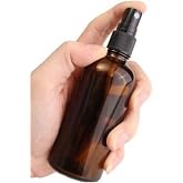 hyd Siyah Sprey Başlıklı Amber Cam Şişe 100Ml