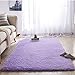 Produktbild AJOG- Pur, Moderne Einfache, Waschbare Wohnzimmer-Sofa Schlafsofa Bett Bett Schwimmenden Fenster Gegen Schlitten Teppich,Purple,180X200cm