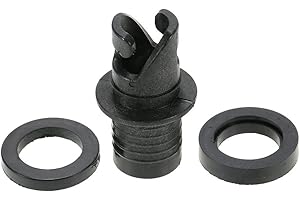 VARUN Unbekannt Adattatore per tubo, connessione a valvole Halkey-Roberts di kayak, gommoni, raft HR di pompe a pedale, pompe elettriche