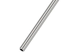 METALLIXITY 304 Acier Inox Tube (7mm OD x 1mm Paroi T x 300mm L), Tube droit - pour Maison Ameublement, Machines